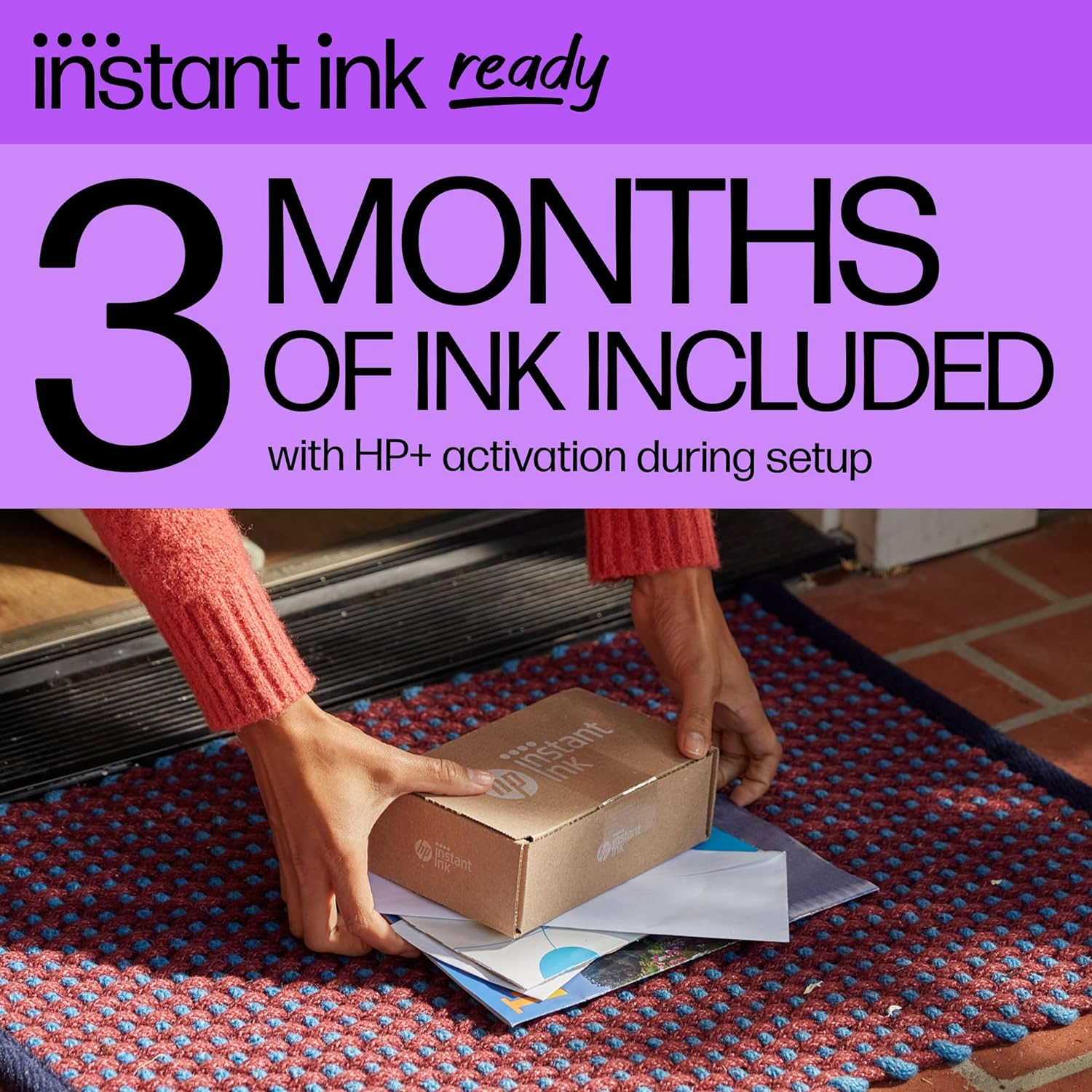 HP DeskJet 2855e Wireless All-in-One Color Inkjet Printer, Scanner, Copier, Best-for-home, 3 months of ink included (588S5A) - Image 8